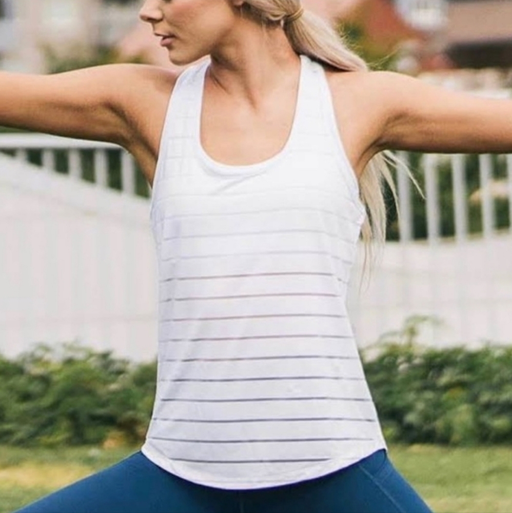 NWT ZYIA White Havana Tank Sz XXL